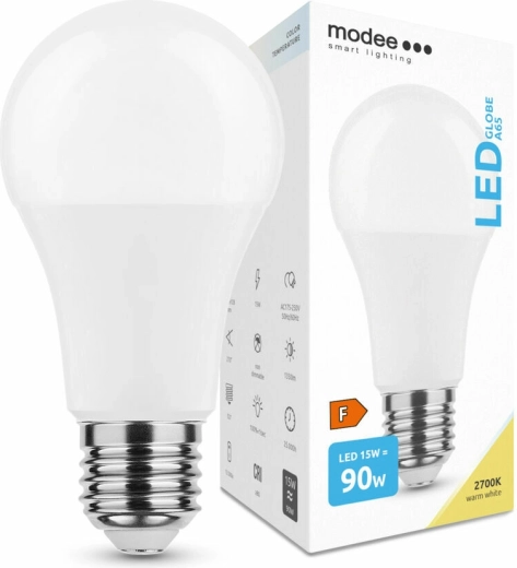 LED-pære Modee Globe A65 15 W E27 1350 lm varm hvid