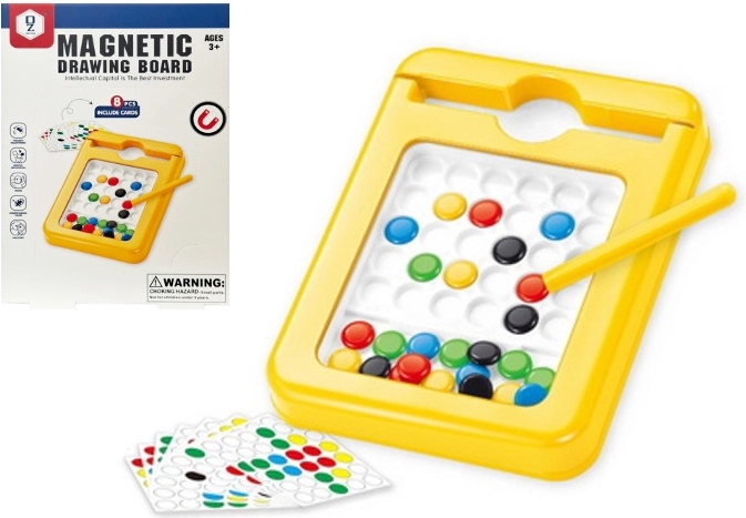 Magnetisk mosaik med stylus og mønsterkort