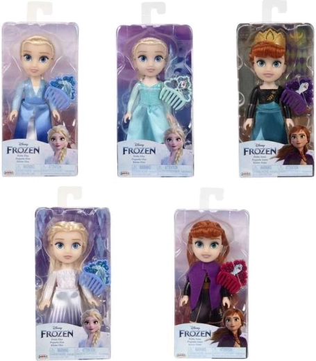 Frozen dukke med kam 15 cm