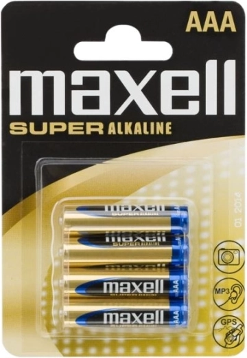 Superalkaliske mikrobatterier AAA LR03 XL, 4 stk.