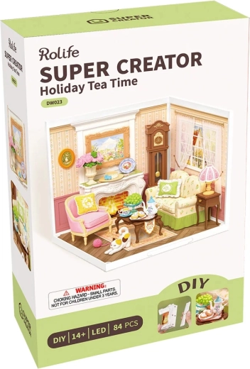 DIY-sæt med 84 dele og LED-belysning