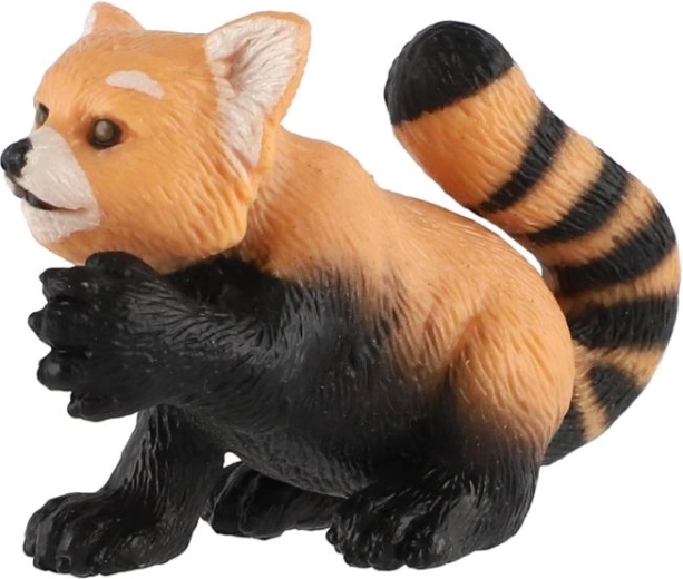 Typisk farvetegning hos den røde panda
