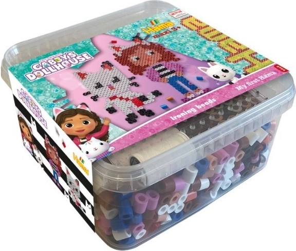 Hama maxi perler og plade – Gabby’s kattehus
