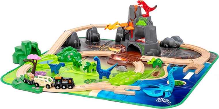 BRIO World dinosaur deluxe togsæt