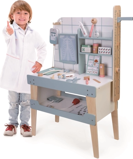 Stabil undersøgelsesstation med opbevaring