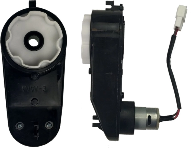 Vejmotor med gearkasse 12V 16000 o/min