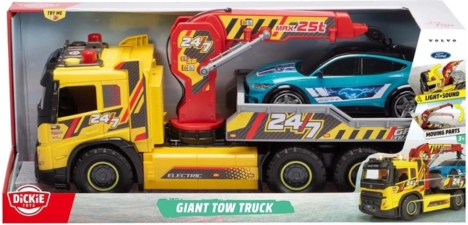 Dickie Toys Giant autotransporter Volvo med lys og lyd