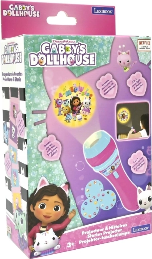 Lexibook lommelygte med historieprojektor Gabby’s Dollhouse