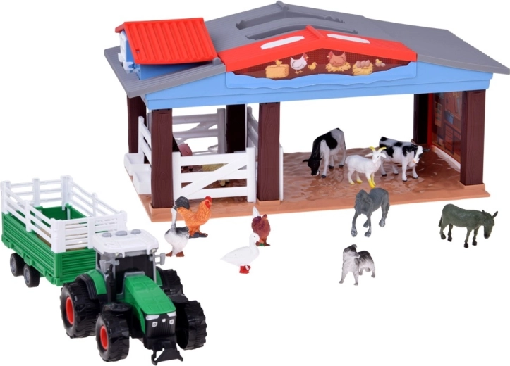 Farm med lys og dyrelyde
