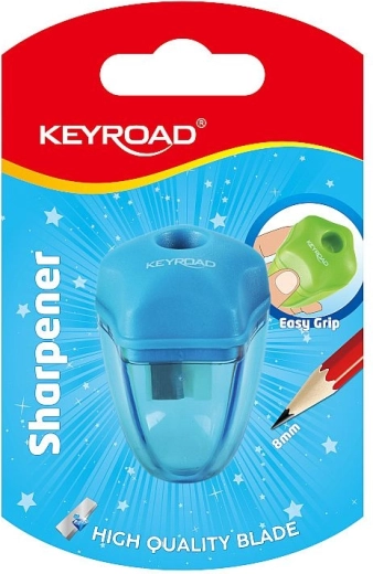 Blyantspidser med beholder KEYROAD Star