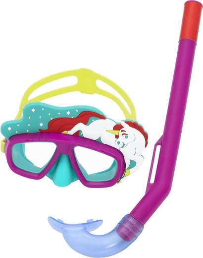 Snorkel med silikonemundstykke