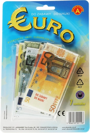Alexander børne-euro legepenge