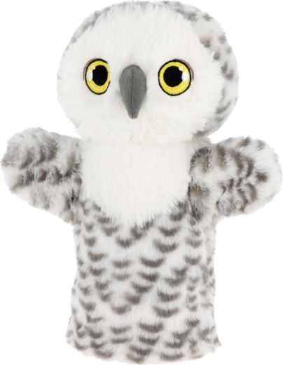 Keel Toys SE3077-7 Keeleco Ugle - øko plysbamse hånddukke 27 cm