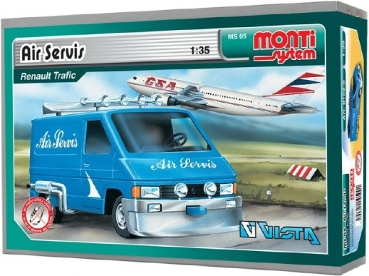 Byggesæt Monti System Air Servis Renault Trafic 1:35