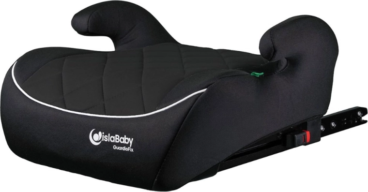 IslaBaby GuardioFix autostolforhøjer med ISOFIX 125–150 cm sort