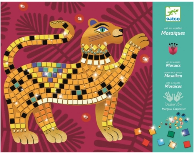 Glitrende mosaik Jungle fra Djeco