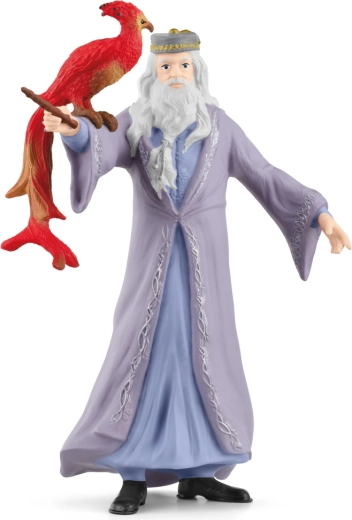 Harry Potter Albus Dumbledore og føniksen Fawkes