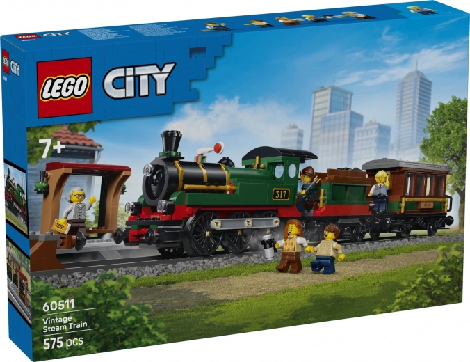 LEGO City retro damptog