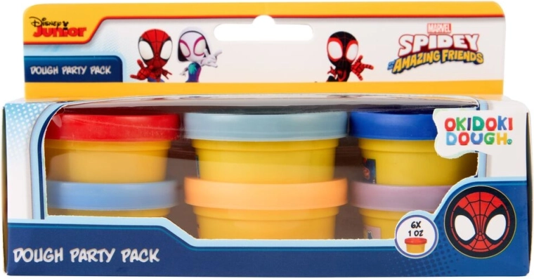 Modellervoks Marvel Spider-Man – sæt med 6 mini-bægre