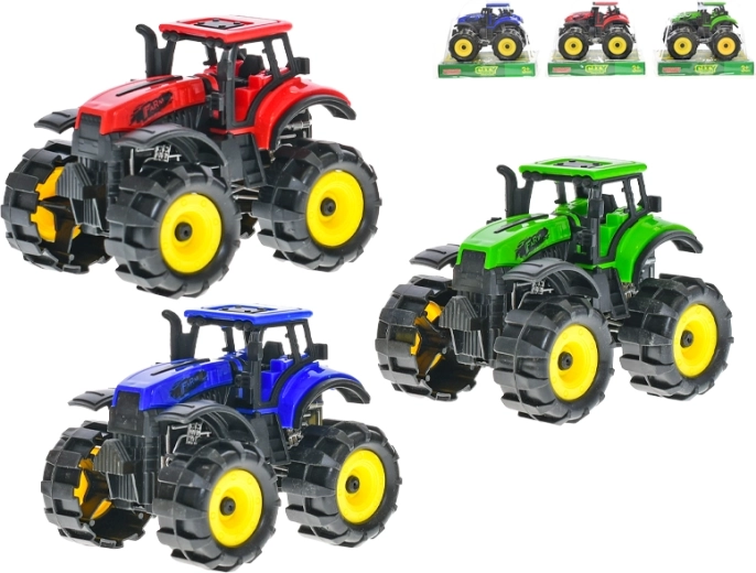 Friktionsdrevet traktor 10 cm – legetøj til børn