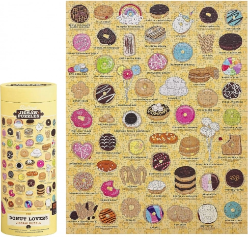 Puzzle Ridley's Games til doughnut elskere 1000 brikker