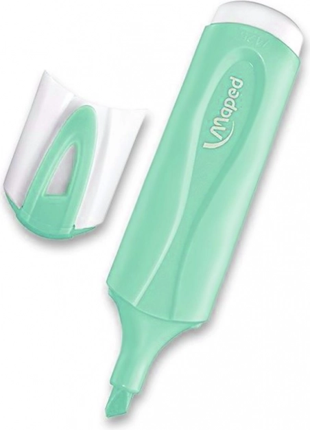 Overstregningstusch MAPED Fluo Peps Pastel, pastelgrøn