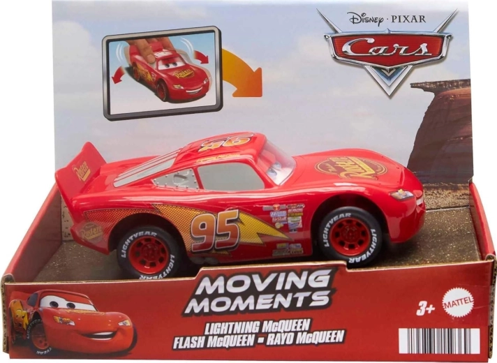 Mattel Cars Lynet McQueen med bevægelig mimik