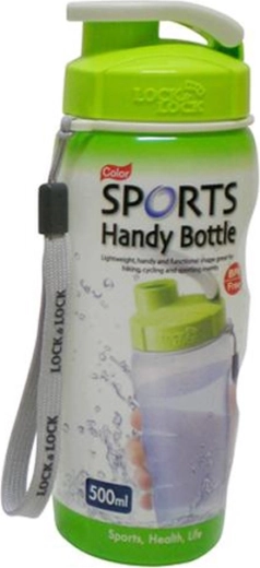 Plastflaske til drikke 500 ml grøn