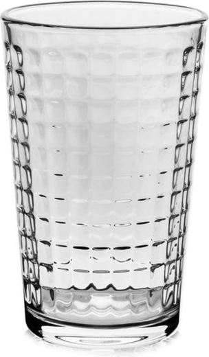 TORO-glas 210 ml med firkantet mønster