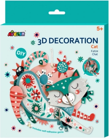 3D dekoration - Kat