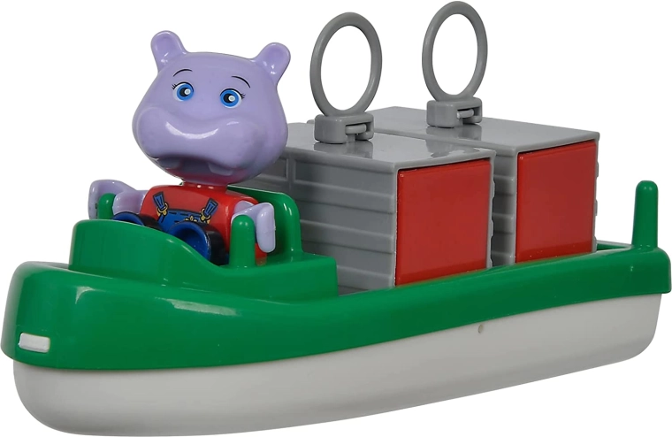 Kran og containere til “havneleg”