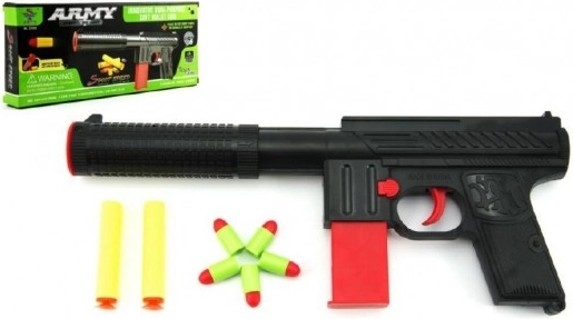 Legetøjspistol til skumammunition 30 cm