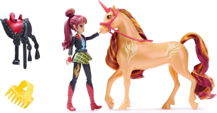 Unicorn Academy-figur af Valentina med enhjørningen Cinder og tilbehør