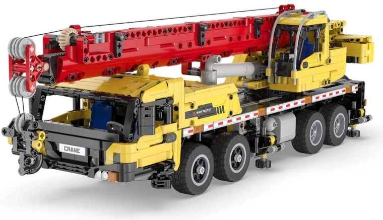 Stabilt chassis og 8 gummihjul