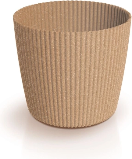 Plantekrukke Milly Round Eco Wood 29,2 cm Naturo ECO