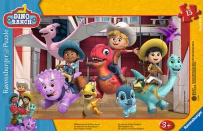 Ravensburger puslespil Dino Ranch 15 brikker