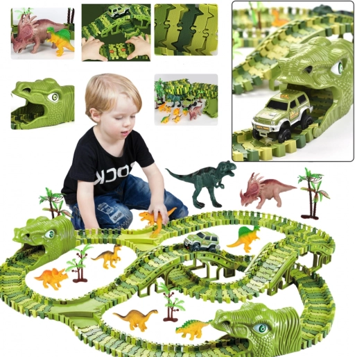 Dinosaur racerbane DIY – 240 dele