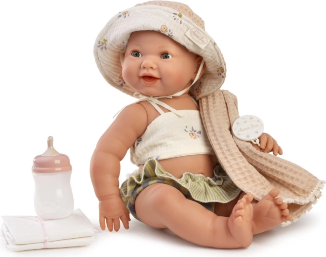 Antonio Juan Mia blinkende og tissende realistisk babydukke 42 cm