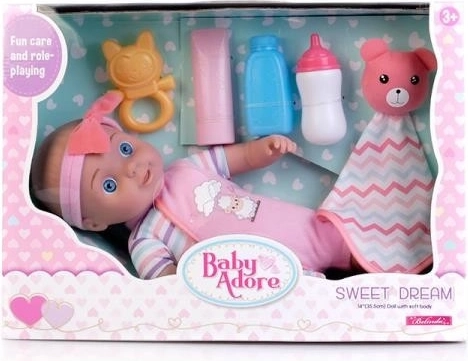 Lalka Natalia – sødt babydukke 33 cm