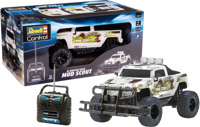Fjernstyret bil RC Monster Truck Mud Scout