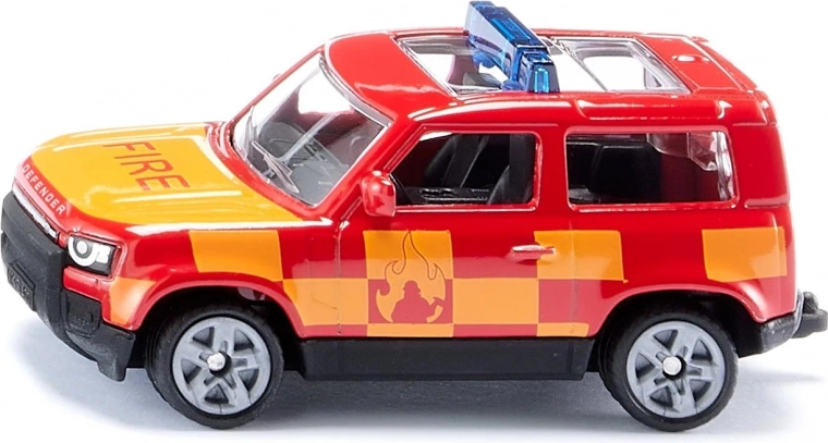 Model Land Rover Defender – brandvæsens special Siku