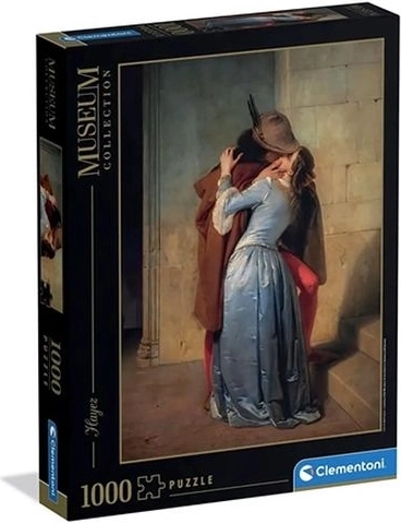 Clementoni Museum Collection puslespil 1000 brikker The Kiss (Francesco Hayez)