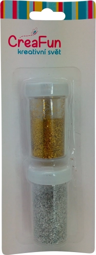 Glitter 10 g, 2 stk.