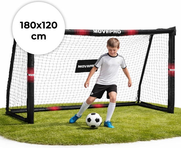 Fodboldmål med net 180 × 120 × 60 cm MOVEPRO
