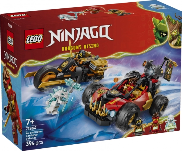 LEGO NINJAGO Kaies og Coles multifunktionskøretøjer