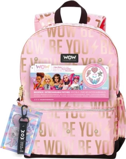 Školetaske WOW Generation 42 cm med tilbehør