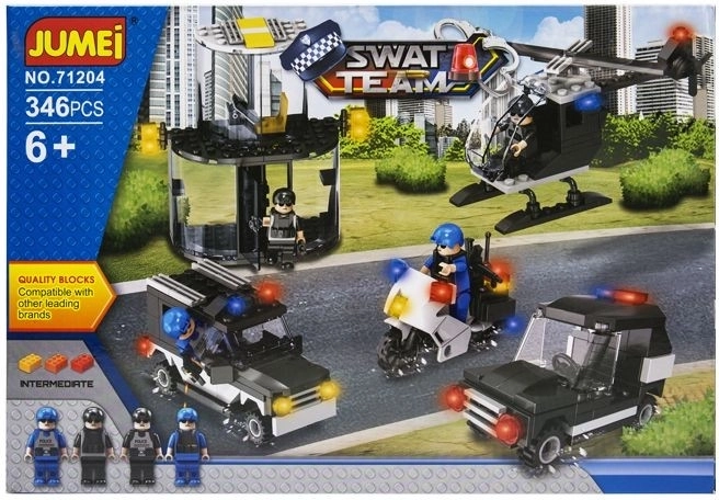Jumei SWAT-team – specialenhedstjenester (346 dele) - 1 stk.