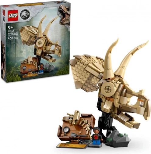 LEGO Jurassic World Triceratops-skelet
