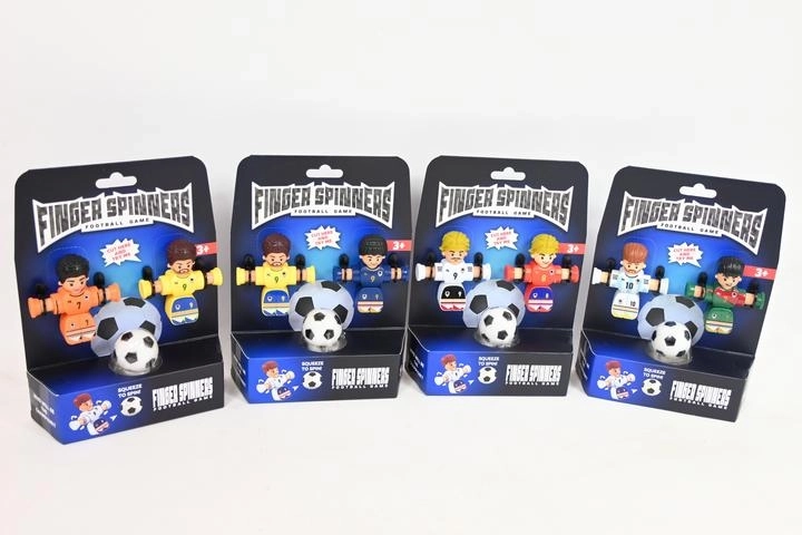 Fingerspinners bord-mini-fodbold – 2 spillere og bold