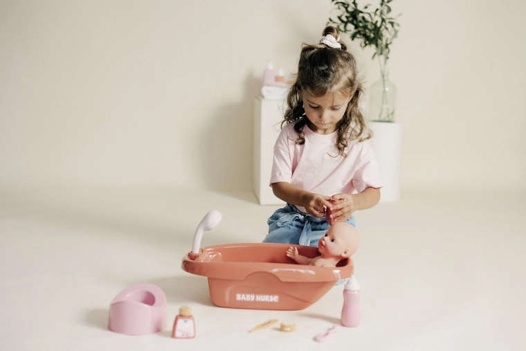 Realistisk bad med bruser